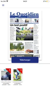 Le Quotidien Jurassien screenshot 0