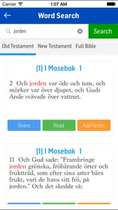 Swedish Bible screenshot 4