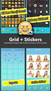 Emoji Selfie Collage Editor screenshot 3
