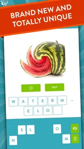 Swoosh! Guess The Food Quiz Game With a Twist - New Free Word Game by Wubu screenshot 1