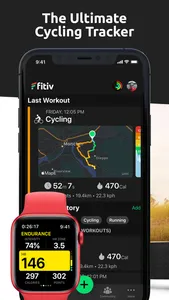 FITIV Ride GPS Cycling Tracker screenshot 0