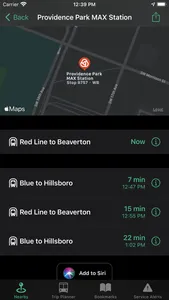 PDX Transit screenshot 1