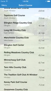 GPS Golf Watch by 60beat screenshot 2