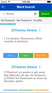 Romanian Bible screenshot 4