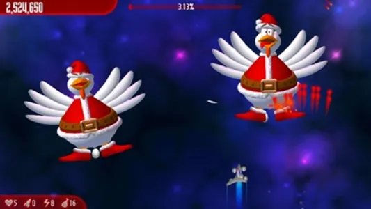 Chicken Invaders 3 Xmas screenshot 3