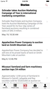 Schrader Auction screenshot 4