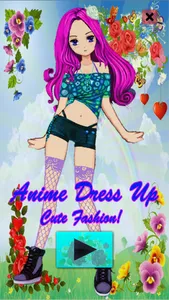 Anime Dress Up - Cute Fashion screenshot 0