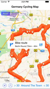 Germany Cycling Map screenshot 0