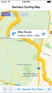 Germany Cycling Map screenshot 1