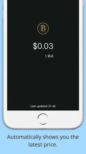 BlackChecker - Blackcoin Price screenshot 2
