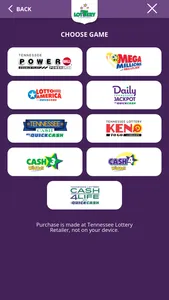 Tennessee Lottery Official App screenshot 1