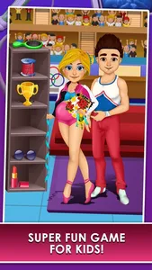 Gymnastics Doctor Salon Spa Kids Games screenshot 2