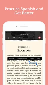 Spanish Reading & Audio Books screenshot 0