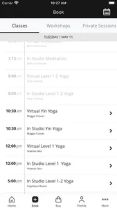 Tula Yoga Riverside screenshot 1