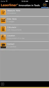 Laserliner MeasureNote screenshot 0