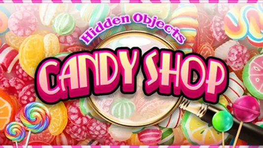 Hidden Objects Candy Shop Seek screenshot 0