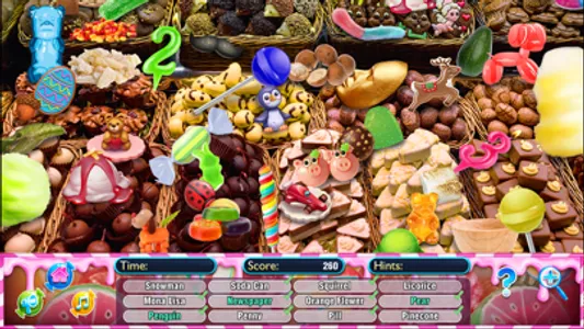 Hidden Objects Candy Shop Seek screenshot 7