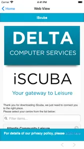 iScuba screenshot 1