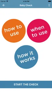 The Lullaby Trust Baby Check screenshot 1