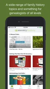 Ancestry Academy screenshot 1