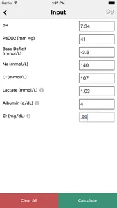 Base Deficit Calculator screenshot 1