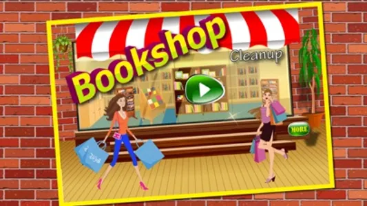 Bookshop cleanup & decoration - Crazy book store makeover & shop cleaning game screenshot 0