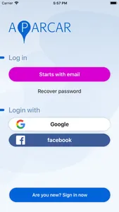 Aparcar App screenshot 0