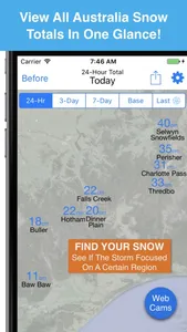 Australia Snow Map & Webcams screenshot 0
