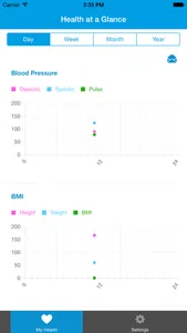 MHC Health Record screenshot 1