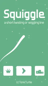 Squiggle - a short twisting or wiggling line screenshot 0