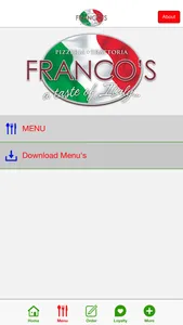 Franco's Italian Restaurant Longridge screenshot 1