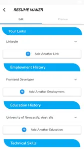 Resume Maker - CV Builder screenshot 3