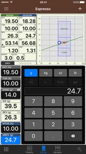 VST CoffeeTools PRO for iPhone screenshot 1