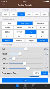VST CoffeeTools PRO for iPhone screenshot 3