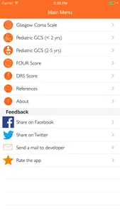 Coma scales screenshot 0
