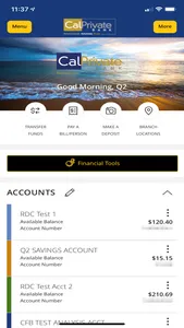 CalPrivate Bank screenshot 1