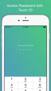 Passboard - Logins and Passwords Credentials Keyboard screenshot 3