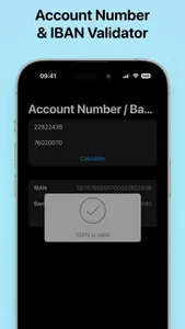 IBAN Calculator by MoneyCoach screenshot 1