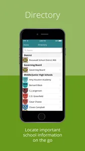 Roosevelt School District screenshot 2