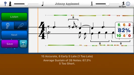 Music Theory Rhythms • screenshot 1