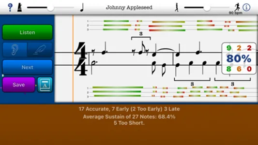 Music Theory Rhythms • screenshot 2