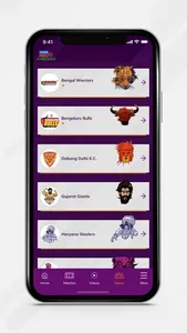 Pro Kabaddi Official App screenshot 1