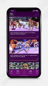 Pro Kabaddi Official App screenshot 5