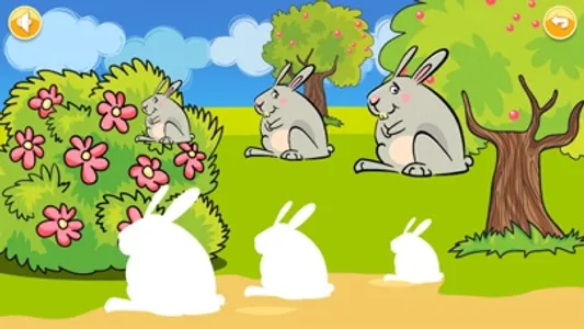 Sorting by Size (1-3 year olds baby basic skills for preschool) screenshot 2