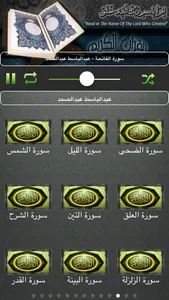 القرآن الكريم عبد الباسط عبد الصمد | تلاوة صوتية | المصحف الشريف screenshot 0