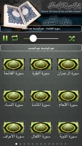 القرآن الكريم عبد الباسط عبد الصمد | تلاوة صوتية | المصحف الشريف screenshot 2