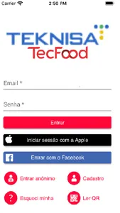 TecFood MyMenu screenshot 1