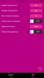 Body Mass Index Calculator BMI screenshot 1
