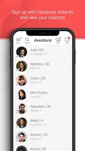 Aventura - Latin Dating App screenshot 0