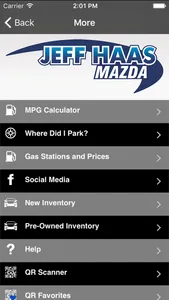 Jeff Haas Mazda screenshot 1